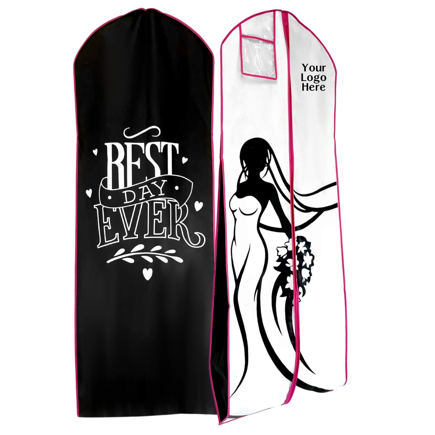 Best Day Ever Black Garment Bag