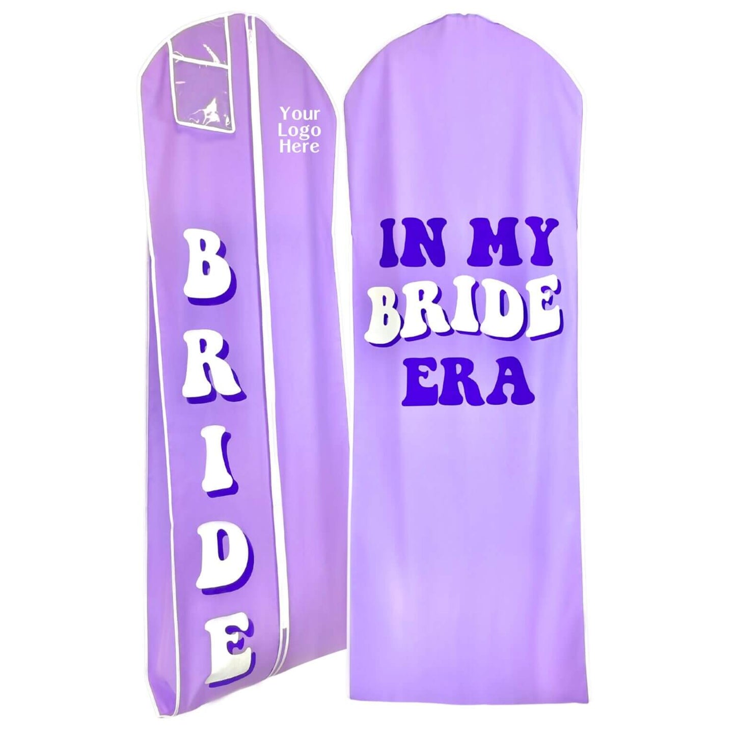 In My Bride Era Purple Garment Bag