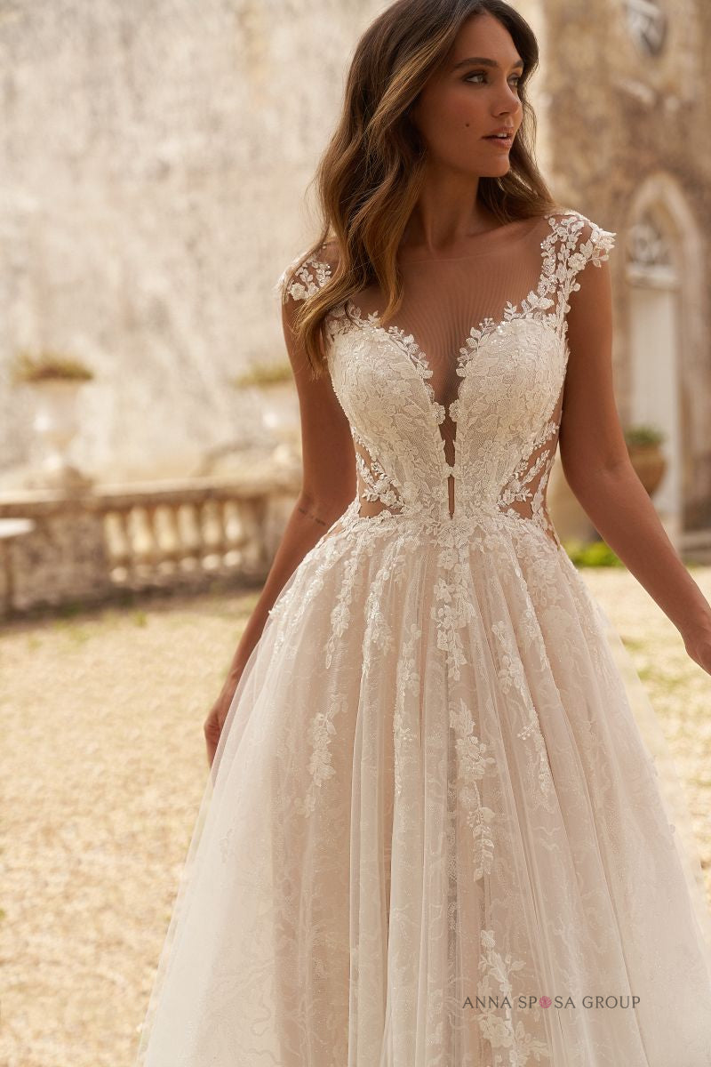 Lace Sposa Group Wedding Dresses Kapella Wedding Dress By Anna