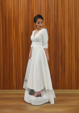 Simple Wedding Dress Size 6