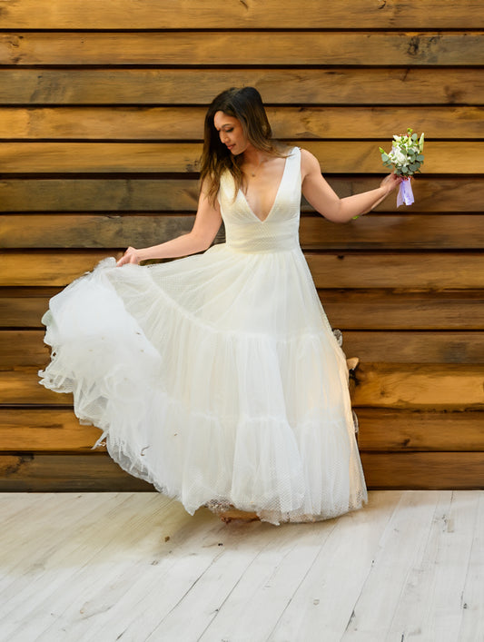 AnkleLength Wedding Dresses A & M Enterprises Bridal AnkleLength Wedding Dresses A & M Enterprises Bridal