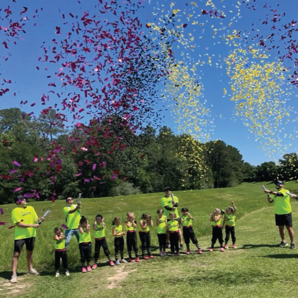 Yellow Confetti Cannon