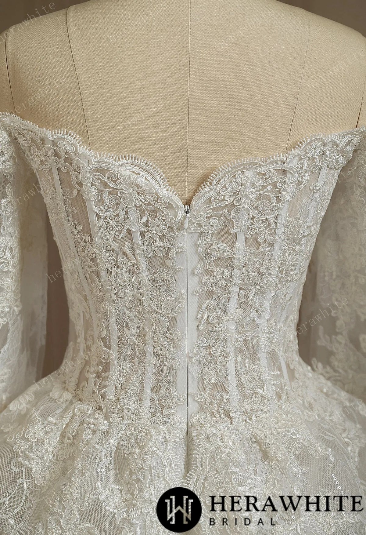 Mini Midi Short Wedding Dress Reception Dress Sparkle Off the Shoulder Romantic Style All Over Lace Long Sleeve Engagement Dress