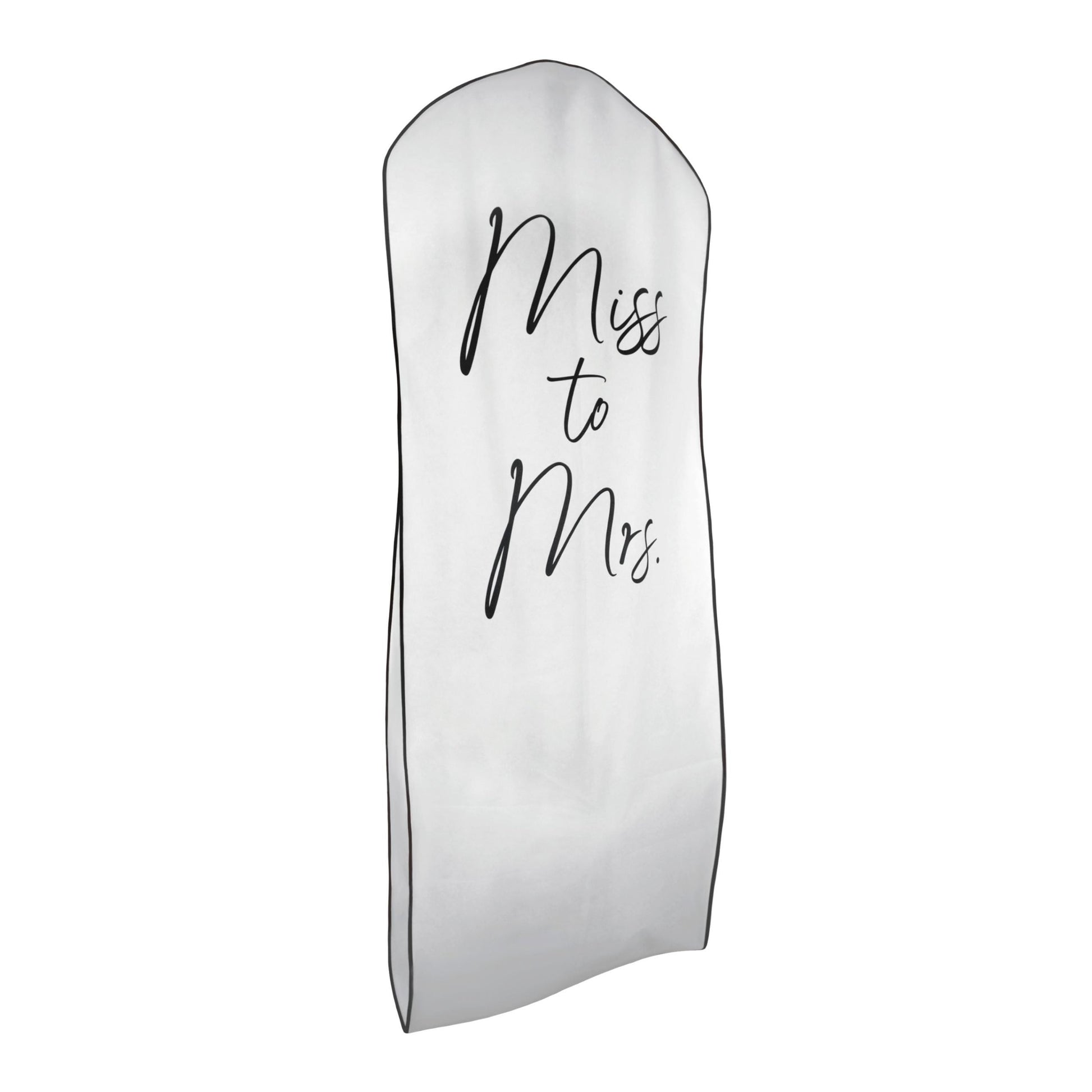 Miss To Mrs White Garment Bag A & M Enterprises Bridal Miss To Mrs White Garment Bag A & M Enterprises Bridal