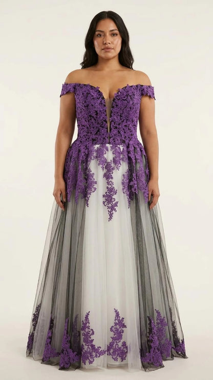 Twilight Elegance in Purple
