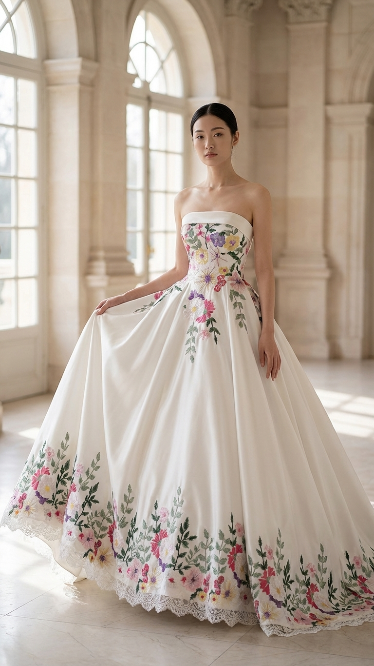 Floral Wedding Dresses