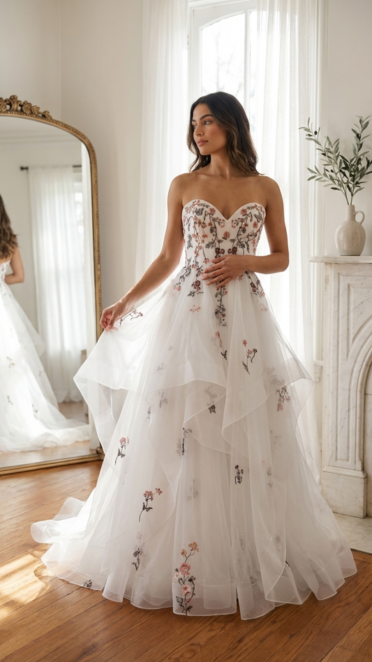 Handkerchief Skirt A & M Enterprises Bridal Handkerchief Skirt A & M Enterprises Bridal