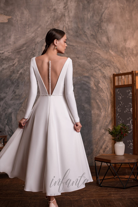 ALine Wedding Dresses | Elegant Bridal Gowns Online tagged "tea length" A & M Enterprises Bridal ALine Wedding Dresses | Elegant Bridal Gowns Online tagged "tea length" A & M Enterprises Bridal