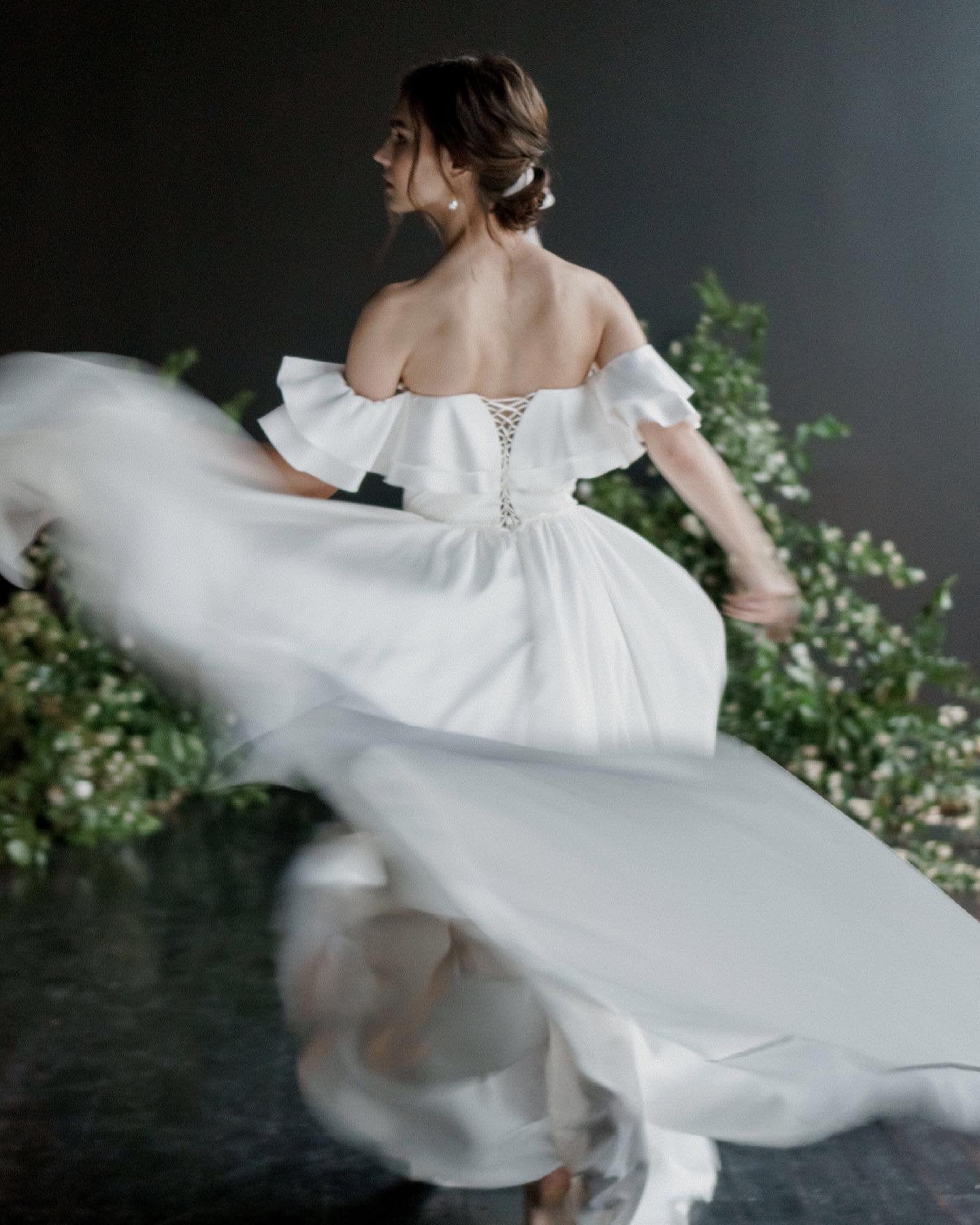 off the shoulder backless wedding dress Gorgeous Mermaid Backless Wedding Dresses Off-the-shoulder