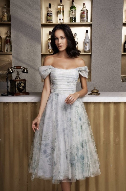 white floral bridal shower dress Eyelet Maxi for Bride this wedding weekend dress offers polished style for every celebration Floral Bridal Off White Bridal