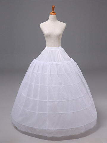 6 hoop Petticoat Slip Ball Gown Full Skirt