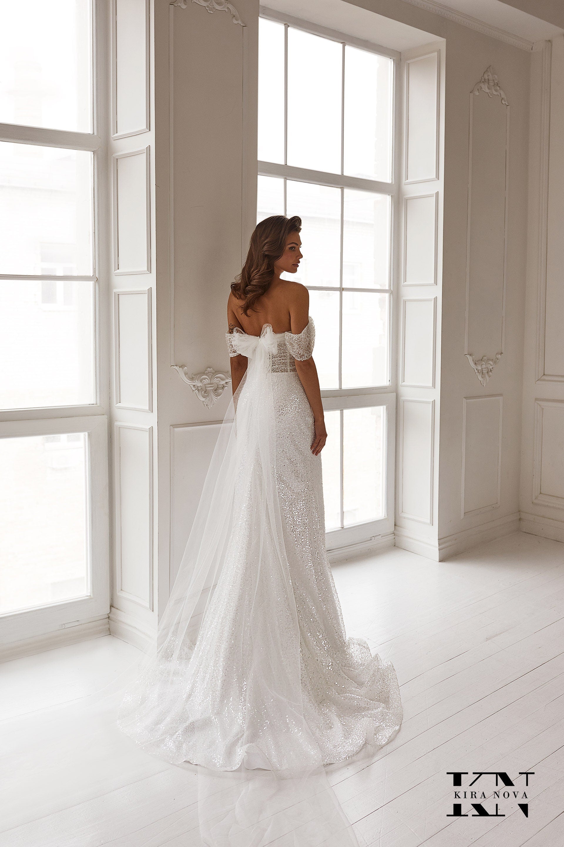 Kira Nova Lima Wedding Dress | Sparkle Fit&Flare Gown A & M Enterprises Bridal Kira Nova Lima Wedding Dress | Sparkle Fit&Flare Gown A & M Enterprises Bridal