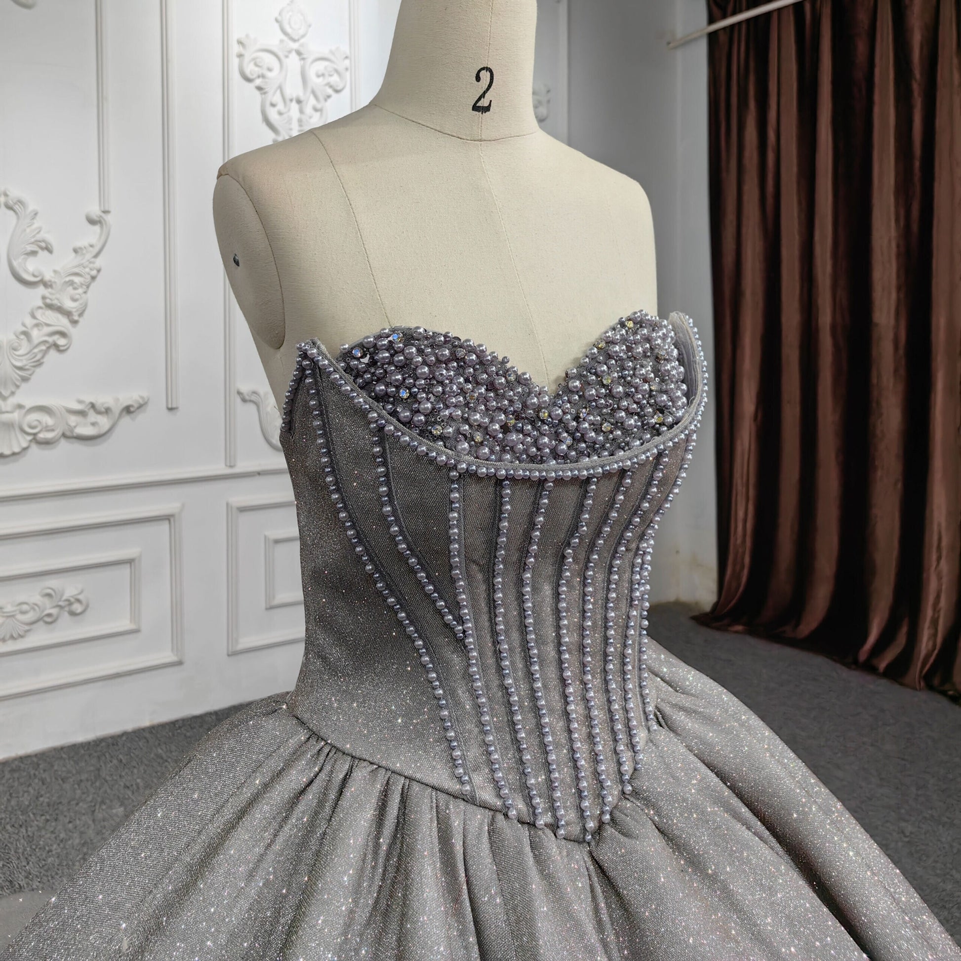 Sweetheart Sparkle Black Silver A & M Enterprises Bridal Sweetheart Sparkle Black Silver A & M Enterprises Bridal